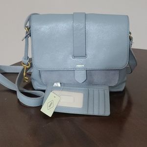Fossil Kinley small purse and Card/Coin holder set
